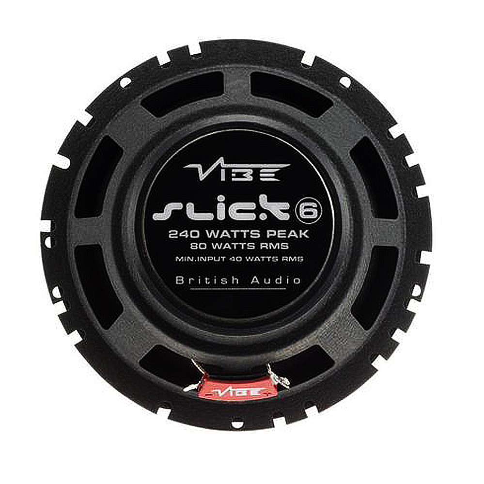 Vibe SLICK6V7 6.5" (16.5cm) 2 Way Coaxial Speakers 240W Max